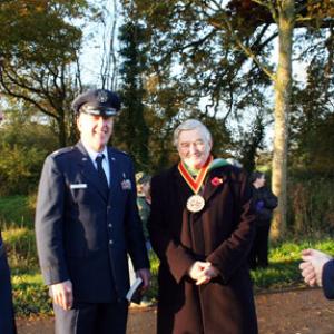 Lt Col Snyder & Guy McGregor