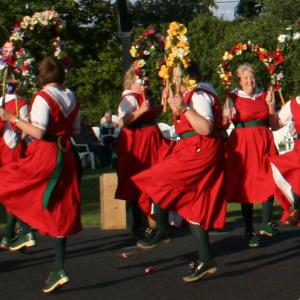morris dancing side