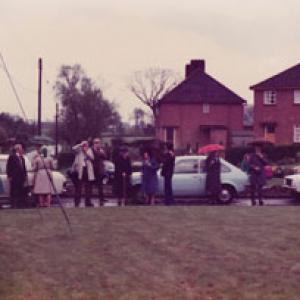 Village sign event 06