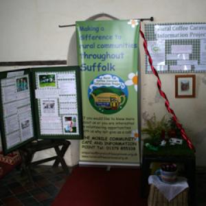 Flower Festival arrangement Coffee Caravan
