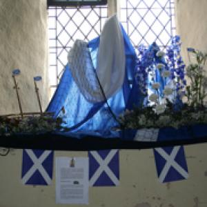 Flower Festival arrangement St Andrew